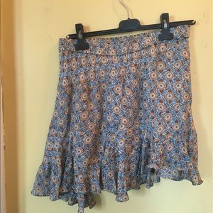 DEREK LAM Asymmetrical SILK Skirt